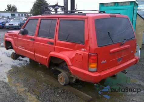 2000 Jeep Cherokee Classic из США, поврежденный, VIN 1J4FF58S7YL249671